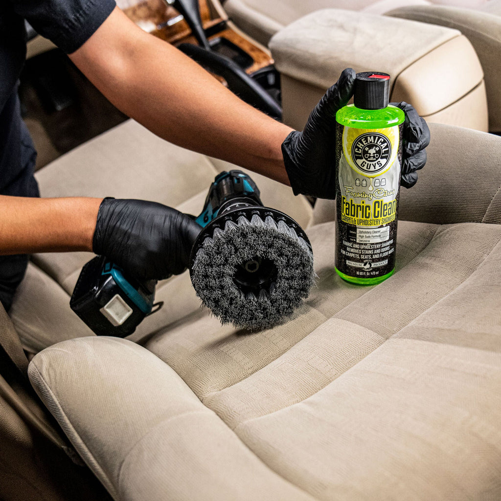 Chemical Guys Spinner Multi-Surface Drill Brush. Light Duty