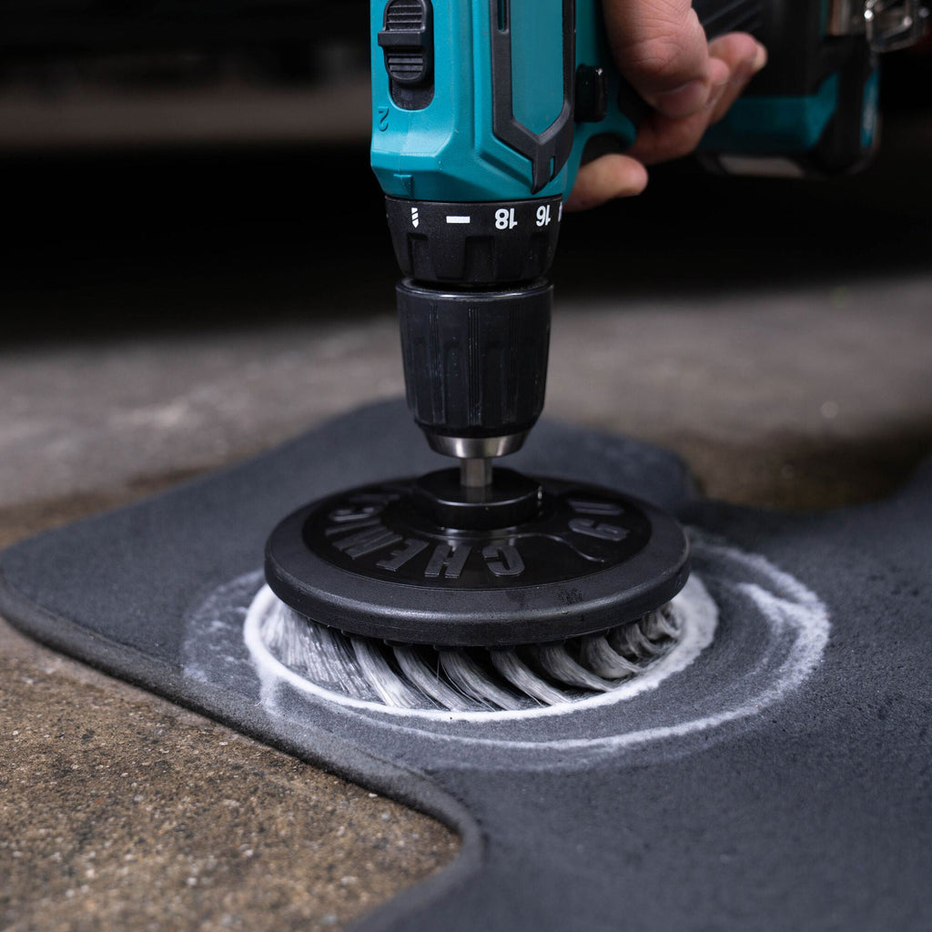 Chemical Guys Spinner Multi-Surface Drill Brush. Light Duty