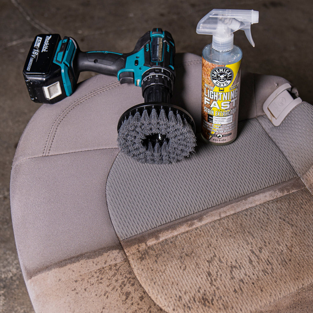 Chemical Guys Spinner Multi-Surface Drill Brush. Light Duty
