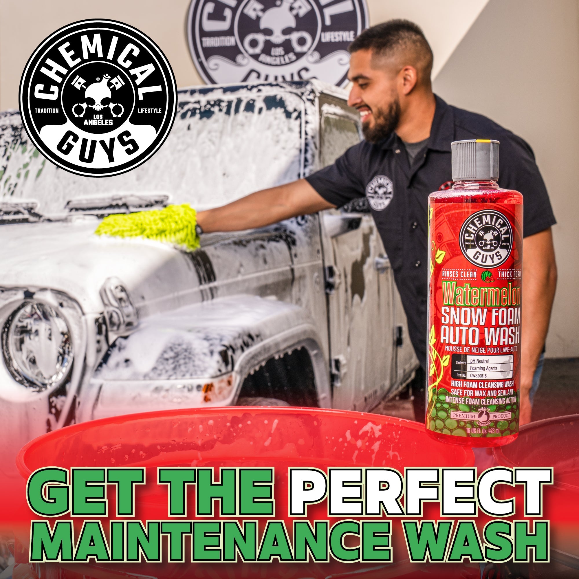 Watermelon Snow Foam Auto Wash