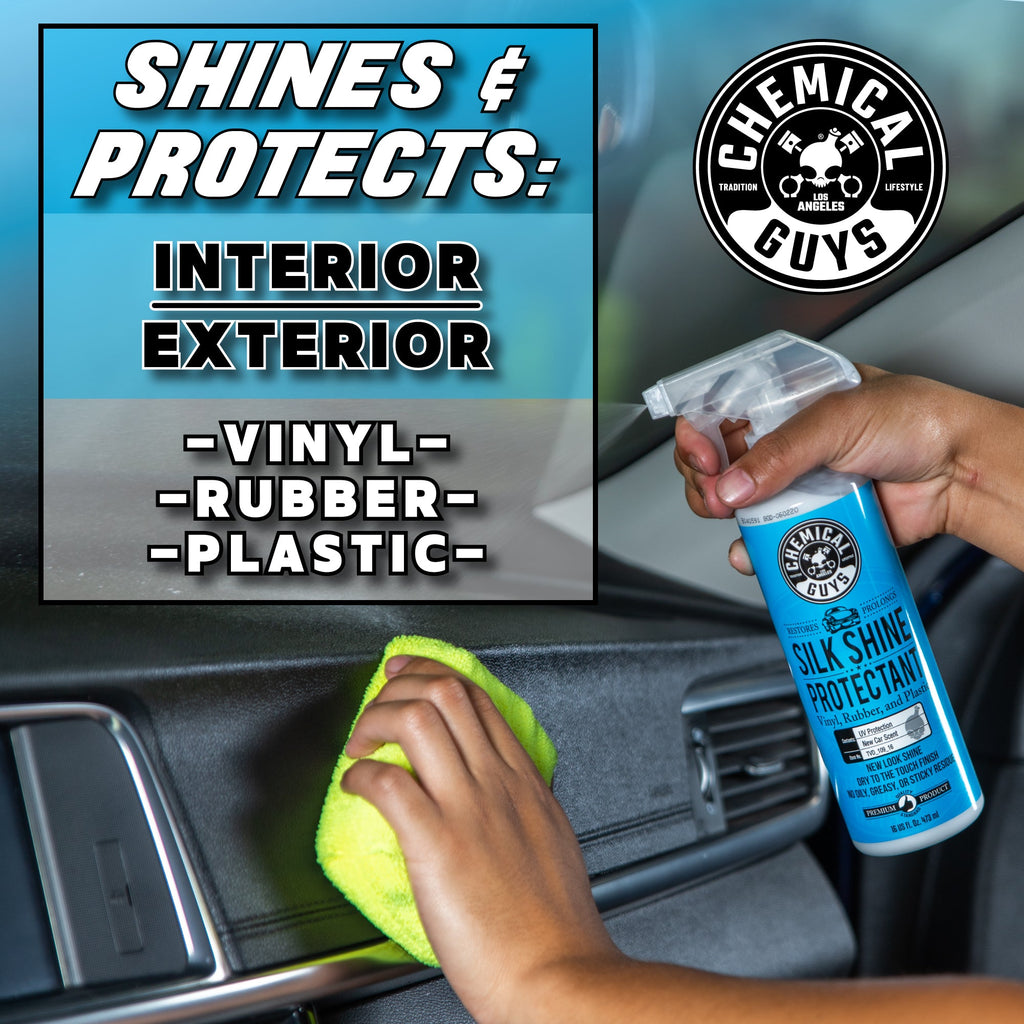 Silk Shine Protectant Vinyl. Rubber. and Plastic