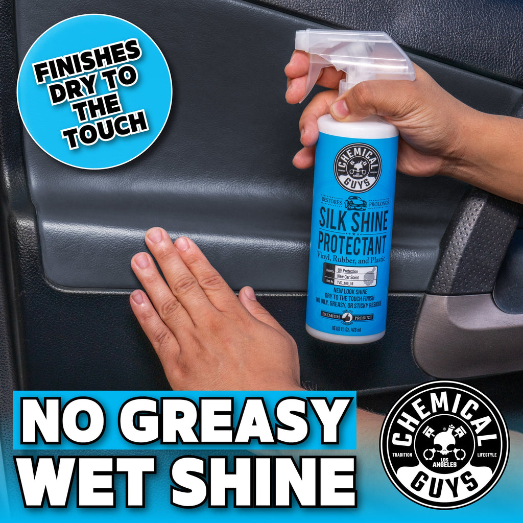 Silk Shine Protectant Vinyl. Rubber. and Plastic