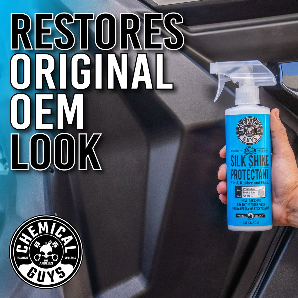 Silk Shine Protectant Vinyl. Rubber. and Plastic