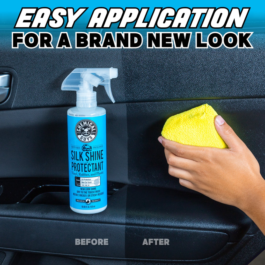 Silk Shine Protectant Vinyl. Rubber. and Plastic