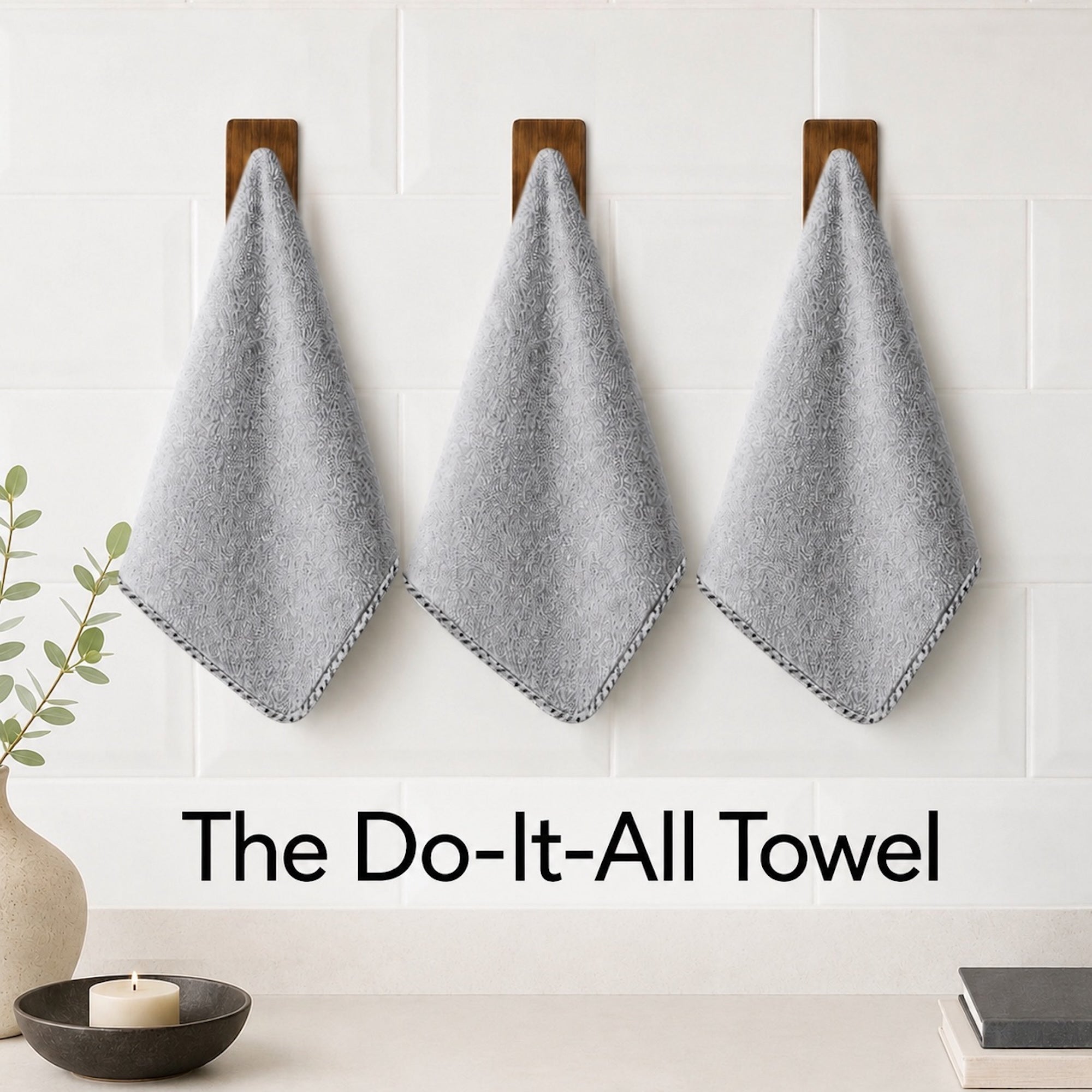 Gray AllSwipe Multi-Purpose Microfiber Towels