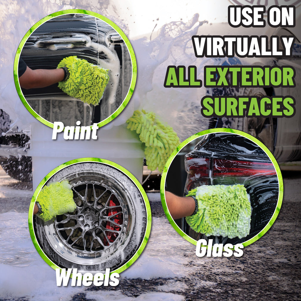 Chenille Wash Mitt (2-Pack)